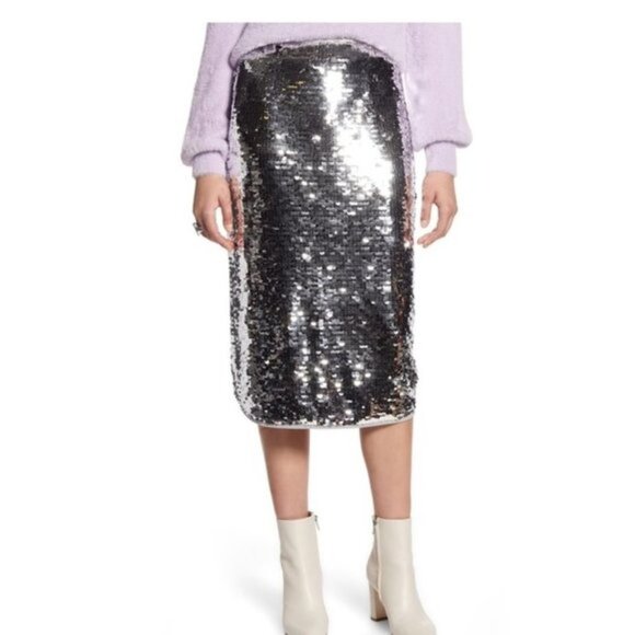 Halogen Sequin Skirt - Picture 1 of 5